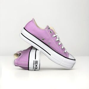 New Womens Converse Chuck Taylor All Star Lift Platform Purple Order 6.5 for Sz7